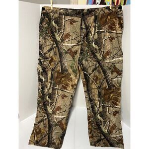 Realtree Camo Hunting Cargo Pants Outdoor Woodland Camouflage Tactical Gear